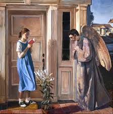 The Annunciation by John Collier. I've used this picture quite a while ago, but it's worth using again.